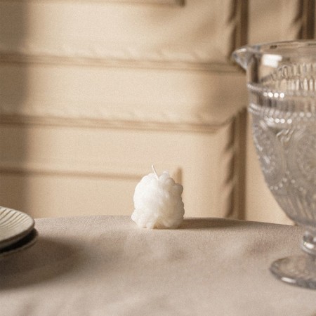 Wax candle, 5.5 × 5.5 cm-3