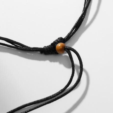 The pendant on the cord "Unisex" beads, the length is regulated, 35 cm-2
