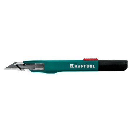 Knife Kraftool Grand-9 09192, with hitchhiking, for accurate cut, 9 mm