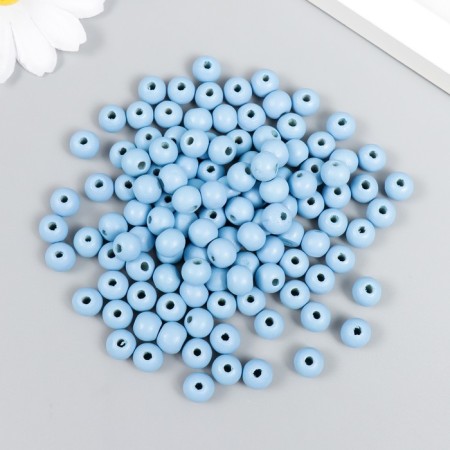 Beads for creativity "Blue" D-0.8 cm, set of 20 g-2