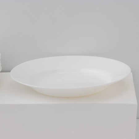A set of soup plates Luminarc Evedeay, D = 22 cm, glass ceramics, 6 pcs, white color-1