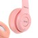 Headphones Ergolux ElX-BTHP02-C14, wireless, invoices, microphone, 250mach, FM, pink