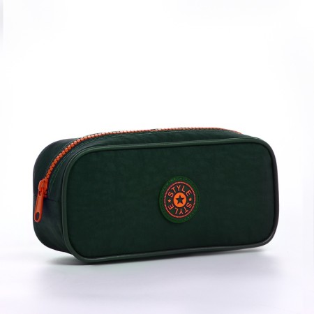 Cosmetic bag Dor Style, 21.5*6*10, lightning department, khaki