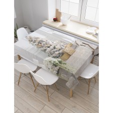 The tablecloth “Atmosphere of Christmas”, rectangular, oxford, size 145x180 cm