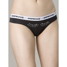 Female cowards, size 42, black color