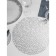 Set of serving napkins on the table "Manifik", d = 38 cm, 4 pcs, silver color