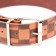 Collar 64 x 3.5 cm, Osh 47-57, brown