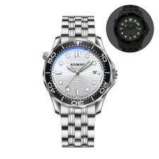 Men's wrist watches, d-4.4 cm, strap L-26 cm, 3 atm, luminous