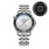Men's wrist watches, d-4.4 cm, strap L-26 cm, 3 atm, luminous