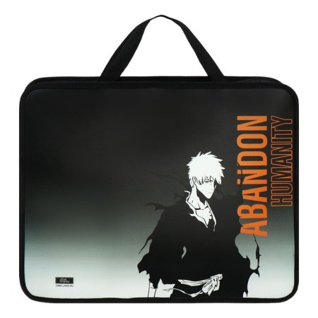 Folder with A4 handles, 330 x 260 x 75 mm, plastic, pens, Calligrata "Anime"