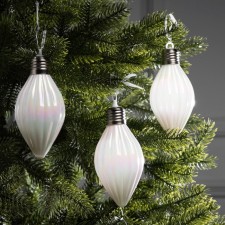 A set of Christmas balls 