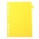 Separator of sheets A5 (210 x 165 mm) color, 12 sheets, "Devente. Marandi" polypropylene 140 μm, individual packaging