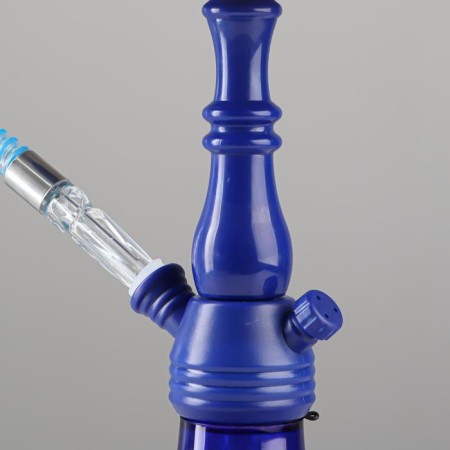 Hookah "Jackson" 37 cm, blue-2