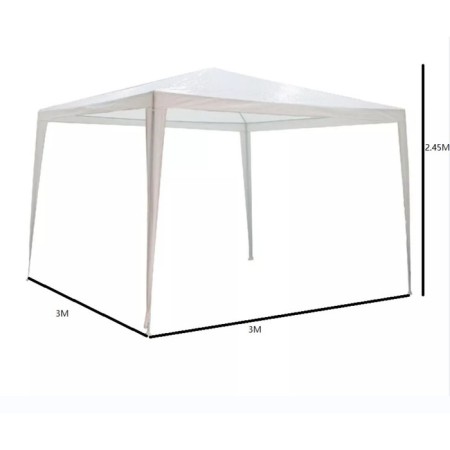 Sadovy tent 3*3m white, open