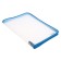 Plastic folder A4, 325 x 230 x 25 mm, lightning around, calligrata "office", PM-A4-01, 0.5 mm, transparent, blue