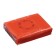 Polymer clay 50 g, neon, orange