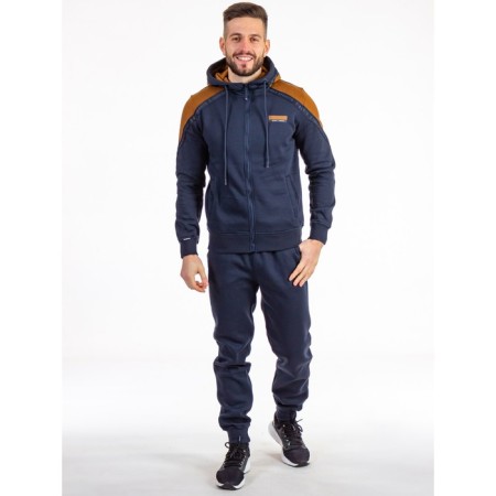 Sports costume men's ise, size 46, dark blue, brown color-5
