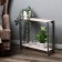 Bucker “Flora” 49x59x23 cm, gray-pink flower shelf