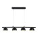 Suspended lamp with a change of lamp Ambrella Light, Techno, TN71039, GX53, Black Color Black