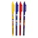 A set of gel handles with erased ink, 12 pieces, 0.38mm, blue rod, mix
