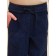 Pants for girls, height 104 cm, dark blue color