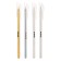 A set of ballpoint pens 8 pieces "Round", node 0.7mm, blue premium ink, mix