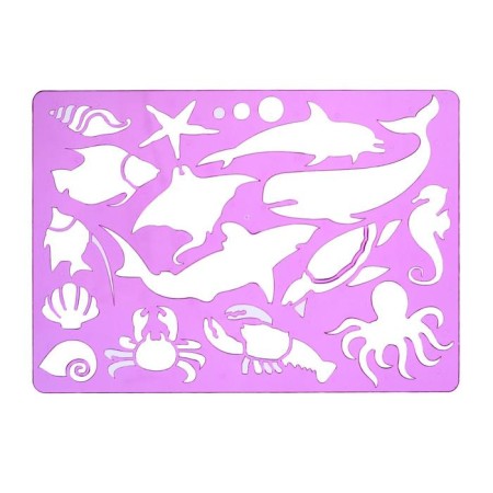 Stencil Koh-I-Noor 9820/03, "Ocean"