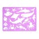 Stencil Koh-I-Noor 9820/03, "Ocean"