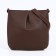 Cross-Bodi Bag on a zipper, brown color