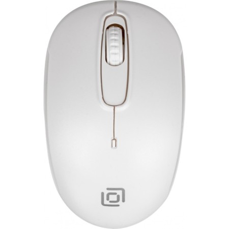 Mouse call 505MW white optical (1000DPI) wireless USB for a laptop (3but)