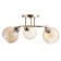 Erion chandelier 3he27 40w gold 50x50x24 cm Bayerlux