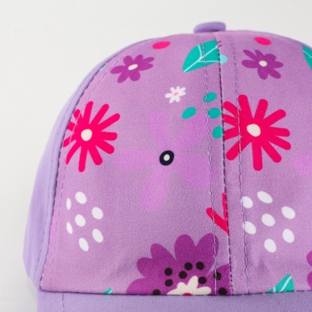 Baby cap for the girl "Polyanka", river 48-50-6