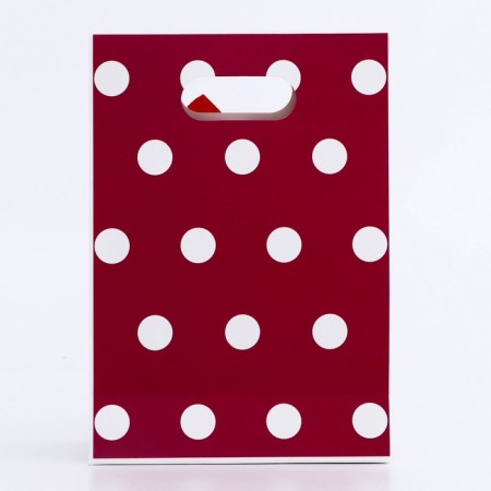 Gift box-package, packaging with a cut pen, "peas", 14 x 6 x 21 cm-1
