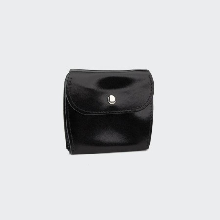 Case for coins/headphones on the button, black color
