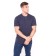 Male T-shirt, dark blue color, size 56