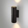 Architectural backlight Elektrostandard, Liberty Led 10 W, 130x90x252 mm, IP54, black color