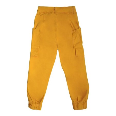 Pants for girls, height 158 ​​cm, orange color-1