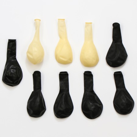A set of balloons "Birthday of a real man", latex, foil-4