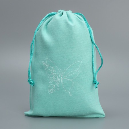 Bag Gift suede "Butterfly", 16 x 24 cm +/- 1.5 cm