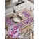 A set of napkins for setting the table "Life", rectangular, rounded edges, size 30x46 cm, 4 pcs