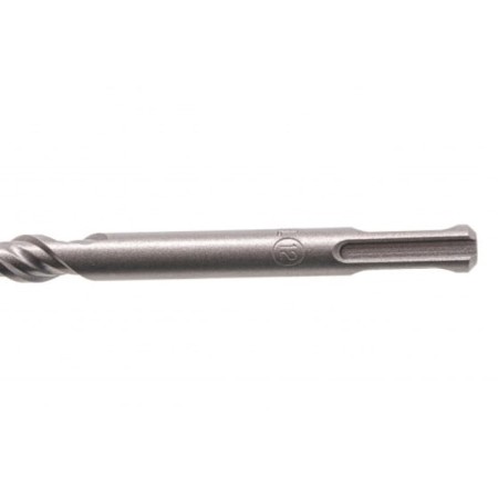 Denzel 705025 concrete drill, double spiral, Cobalt W-Tip, SDS Plus, 12 x 260 mm-2