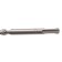 Denzel 705025 concrete drill, double spiral, Cobalt W-Tip, SDS Plus, 12 x 260 mm