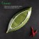 Ceramic serving dish "Dender", 26 × 10.5 × 1.5 cm, green color