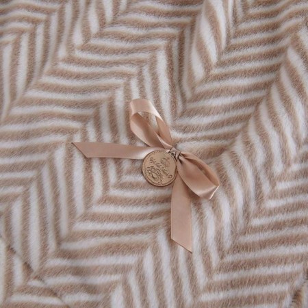 Florence bedspread, size 160x220 cm, coffee color-9