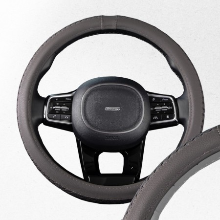 SkyWay Real-8 scrap, size m, eco-leather, gray, s01108014