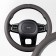 SkyWay Real-8 scrap, size m, eco-leather, gray, s01108014