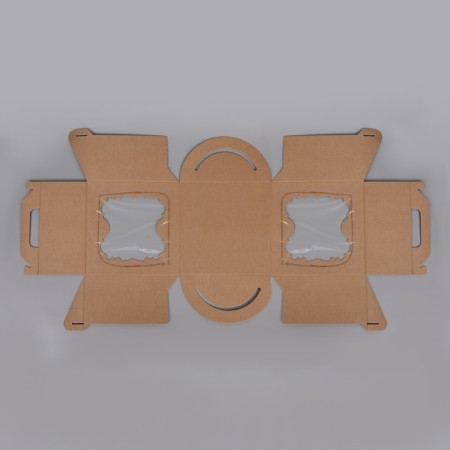 Confectionery packaging, 2 windows, 30 x 30 x 30 cm-4