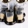 Mini-bar "Golden net flowers" Bar stand, 6 fuherok/ 6 stacks
