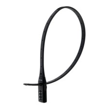 The castle is hinged, code with stainless steel. cable, Bulat Sun 455 ns (11*530), black color