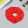 Hair elastic band "Orbit" Classics, 12 cm, red